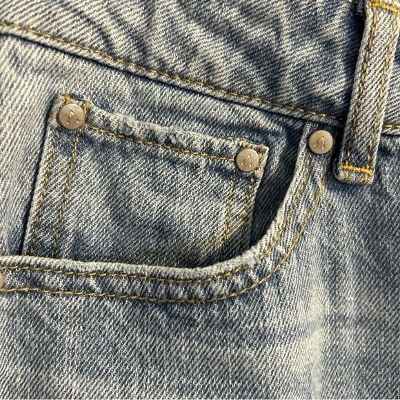 And Now This Macy’s The Mini Wide High Rise Relaxed Fit Cropped Jeans Size 25 - Picture 4 of 14